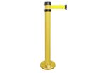 Poteau avec ruban jaune 4,40 m MW Tools APF104JJ