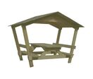 Table pique nique avec abri - Castor