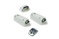  Kit de penes haut et bas FAPIM avec gache 8401I blanc 9010 pour crémone pompier Panama - 8401I_32