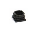 Embout noir entrant AVL pour tube carre T35x35 - 37335