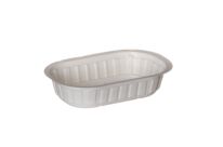 Barquette oblongue 320CC Blanc (X1800) Firplast