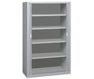 Armoire A Rideaux 4 Tablettes 530x1200x1980mm