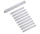 Pack de 8 - Réglette étanche pour Tube LED T8 IP65 (Boitier vide) - 120 cm