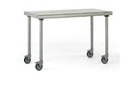 Accessoires pour tables inox : 4 Roues PIV diam 125 P/TABLE INOX
