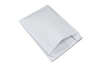 Pochette frite blanche ingraissable en papier kraft 110mm x 35mm x 130mm (x3600) Firplast