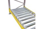 Platelage métallique claire voie pour rayonnage lourd Palstar L.3500 x P.1100 mm