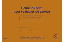 Carnet de bord pour véhicules de service - Ref 31