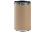 Fût Kraft Rond 100L Marron - Grand Volume - Recyclable 100% - Usage Non Alimentaire - Garantie 3 Ans