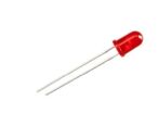 Signalisation LED industrielle | LED traversante rouge profond 5 mm RS PRO