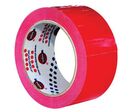 Ruban adhésif PVC Rouge - 50mm x 66m - 37 microns - Haute résistance pour emballage