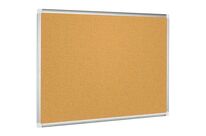 Manutan Expert - Panneau d&amp;#039;affichage en liège 100x150 cm - Cadre aluminium - Idéal Lean Management