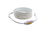 Ruban LED 220V Fin Recoupable 50M Double Rangée 9W/m IP65 2835 180LED/m - Blanc Chaud 2300K -