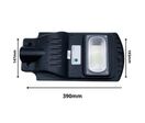 Luminaire LED urbain solaire 10W IP65 (Barre métallique incluse) - Blanc Froid 6000K - 8000K
