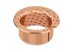 GGB MBZ-B09 - Bague en bronze avec alvéoles pour lubrifiant