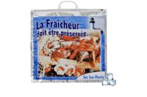 Sac isotherme imprimé poissonnerie - 25 l | Saciso