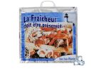 Sac isotherme imprimé poissonnerie - 25 l | Saciso