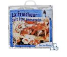 Sac isotherme imprimé poissonnerie - 25 l | Saciso