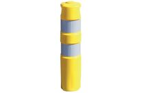 Kelias - Balise d'obstacle permanent CL2 Jaune - Hauteur 735mm Ø 190mm - NF P98-583
