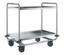 Blanco - Chariot de service SW 10 x 6-2 - 2 plateaux - 160 kg - Roues plastique 125 mm - Éco-responsable
