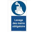 SIGNAUX D'OBLIGATION - LAVAGE DES MAINS OBLIGATOIRE
