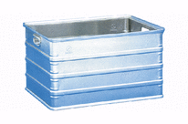 Bac aluminium gerbable 