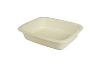 Barquette plastique injecté GN 1/8 beige h 36 mm x 792 Firplast