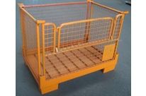 Caisse-palette grillagée repliable type eurogitterbox 1200x800mm