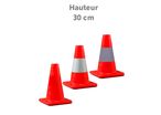 Cône K5A de signalisation 30 cm
