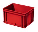 Caisse plastique Athéna rouge 20 litres