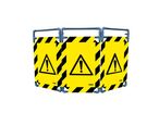 Barrière d'intervention paravent - Danger