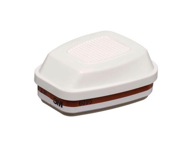 3M - Filtre Combiné Gaz &amp; Poussières A2P3 R - Protection Vapeurs Organiques et Particules Toxiques - Norme EN 14387