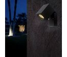 Applique Murale LED IP44 Orientable pour ampoule GU10 - Noir