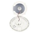 Plafonnier LED 16W Blanc Rond Détecteur de Mouvement IP66 Batterie de secours - Blanc Neutre