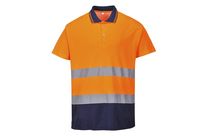 Polo Haute Visibilité Portwest Bicolore Coton