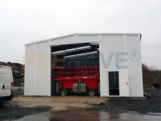 Bâtiment métallique démontable et pliable en kit PLENAVE® 24.7 pour tous vos besoins 