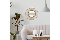 Miroir Rond en Bambou 70cm
