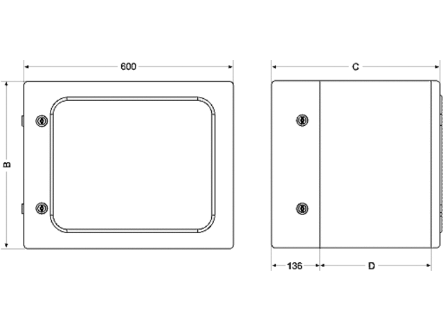 Armoire à Corps Divise, Rack