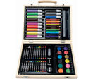 BOITE DE 67 CRAYONS, FEUTRES ET PEINTURE
