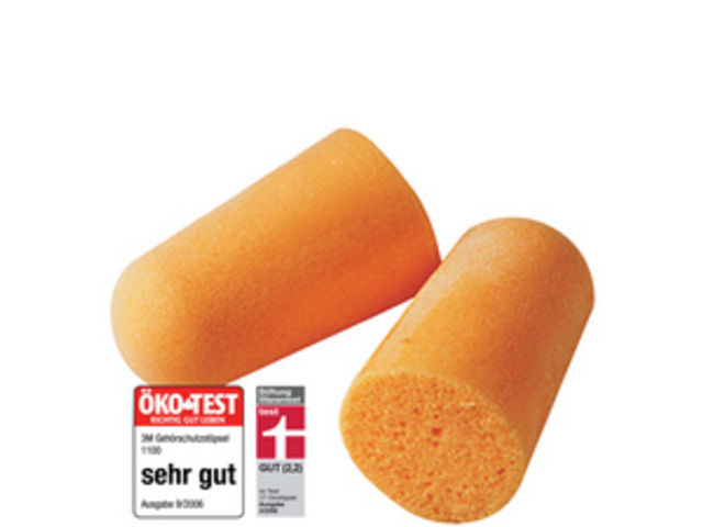 200 paires de Bouchons antibruit 1100 à usage unique, dans une boîte distributrice