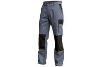 Pantalon de travail Gris/Noir poches genoux TYPHON C/P 310gr 