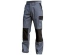 Pantalon de travail Gris/Noir poches genoux TYPHON C/P 310gr 