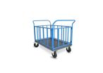 Chariot à 4 ridelles tubulaires