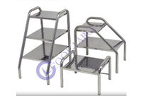 Marchepieds inox 304 3 marches