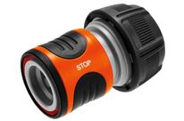 Raccord GARDENA Aquastop pour tuyau Ø19mm - 18214-20