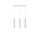 Suspension 3 Lampes pour Ampoules GU10 - Blanc