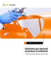 Solutions pour la mesure des couleurs dans les peintures et revêtements