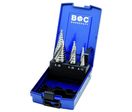Coffret 3 forets étagés HSS-E à goujure hélicoïdale BOHRCRAFT STB 3 KS-Co