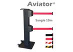 Poteau de guidage à sangle AVIATOR 10 m sur 2 niveaux