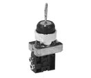 Micro-vanne 2/2 sélecteur à clé raccordement latéral série 104