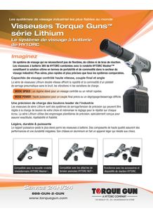 Nouvelles Visseuses à Batterie 36V Lithium HYTORC
